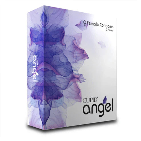 Cupid Angel Female Condoms-2 Pieces