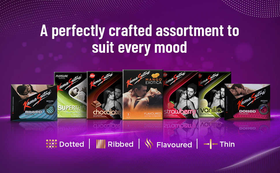 Many flavour condoms perfect for Gifting